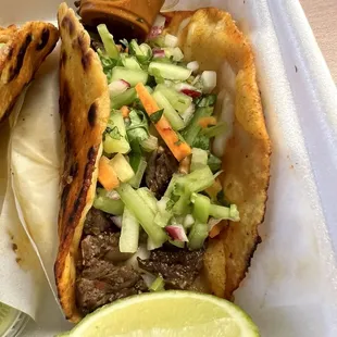 Steak tacos