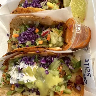 Chicken tacos