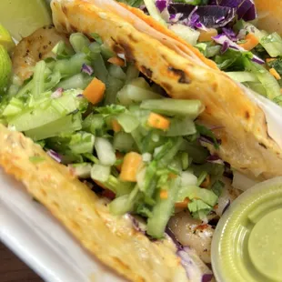Shrimp tacos