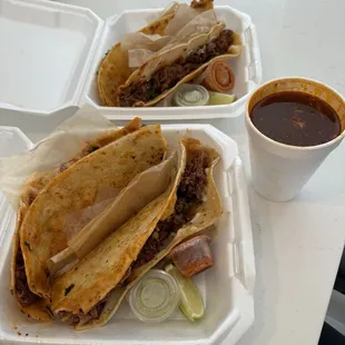 Machete Birria  Machete barbaccoa  Consome