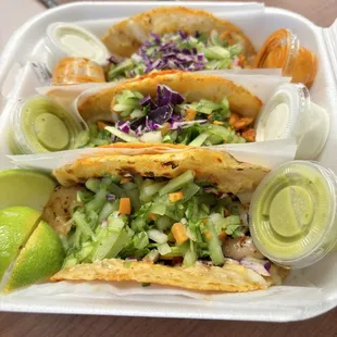 Shrimp tacos
