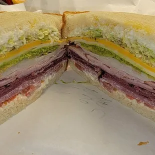 "The Machete" plus avacado spread and bacon on their wonderful bread