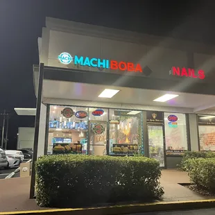 Outside of the store