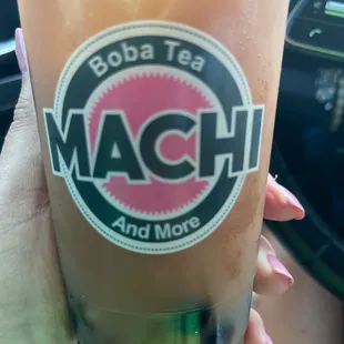 Lychee Boba Tea!