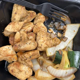 Mai Chicken Hibachi meal