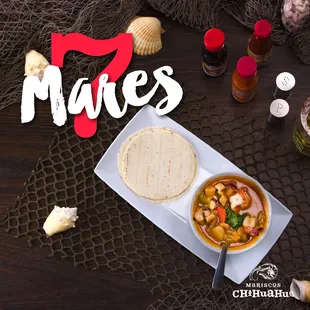 a plate of mexican food