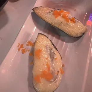 Baked Green Mussels