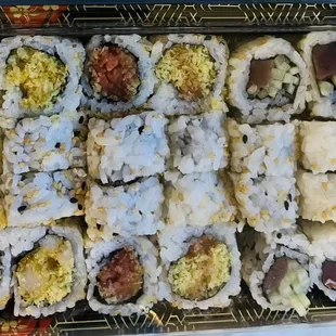 Any 3 Rolls- Spicy White Tuna Roll, Tuna Cucumber Roll, and Spicy Tuna Roll