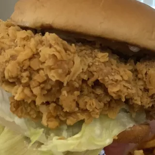 02. Macho Spicy Chicken Sandwich