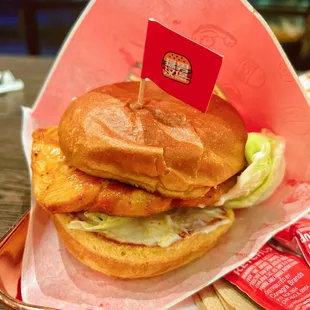 Orleans Chicken Burger