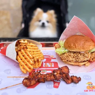 02. Macho Spicy Chicken Sandwich