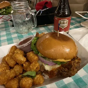 Fried Chicken burger