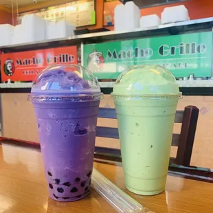 Taro &amp; avocado smoothie