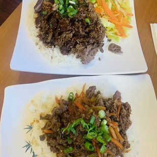 #4 plate Korean BBQ beef