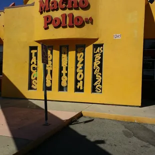 Front of the store