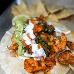 Nashville Hot Chicken Tacos