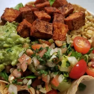 Vegan Tostada Salad
