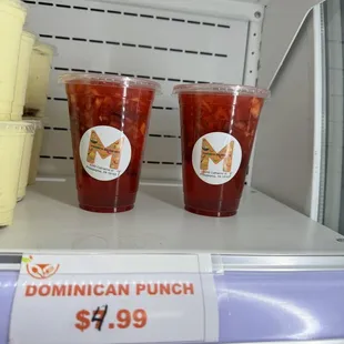 two cups of mexican punch