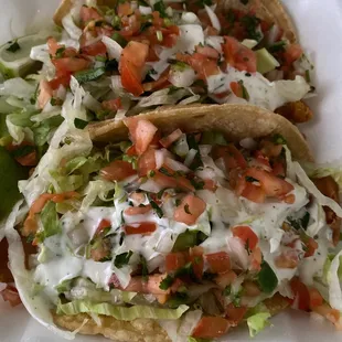 Loaded fish tocos special #4