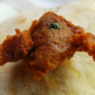 The Al pastor up close
