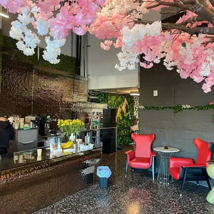 sushi and sashimi, outside