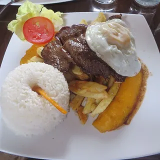 6. Bistec a Lo Pobre