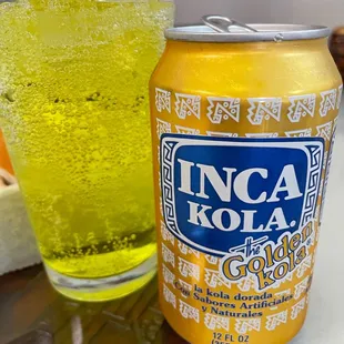 a can of inca kola