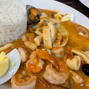 a plate of food
