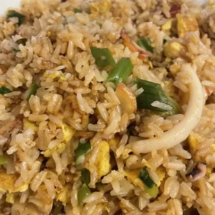 Chaufa con mariscos
