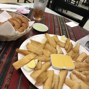 Yuca a La Huancaina