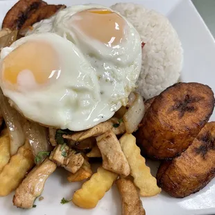 a plate of food