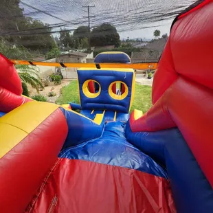 In the obstacle course jumper