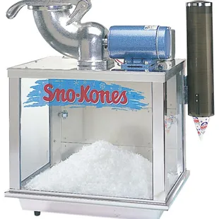 Snow cone machine