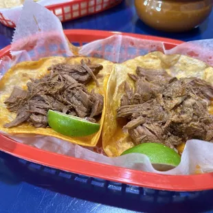 2 Birria Tacos