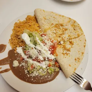 Adobo Quesadilla