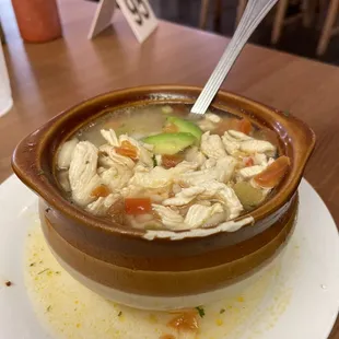 Caldo Tlalpeno Soup