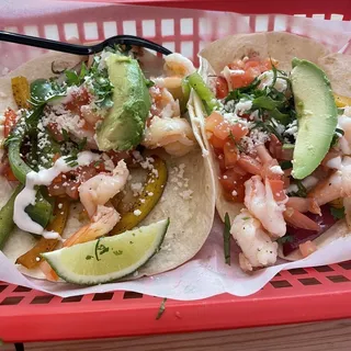 Fajita Shrimp Taco