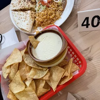 Queso Dip and Chips