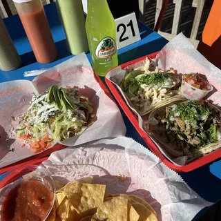 Tostadas de Camaron