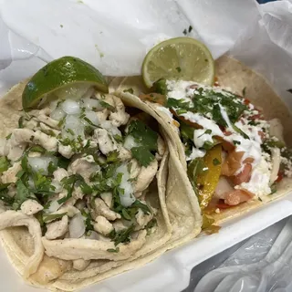 Chicken and Shrimp Fajita