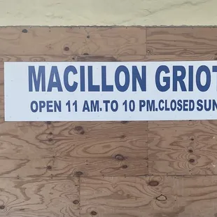 MACILLON GRIO