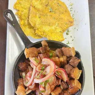 Ceviche de chicharrón