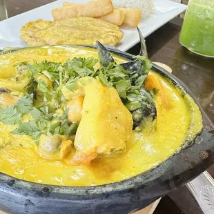 Cazuela de mariscos