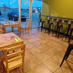 Bar area