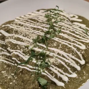 Enchiladas Verdes