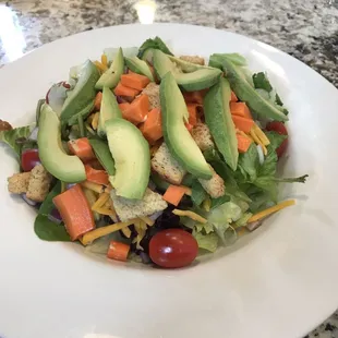 Delicious farm salad (I added )