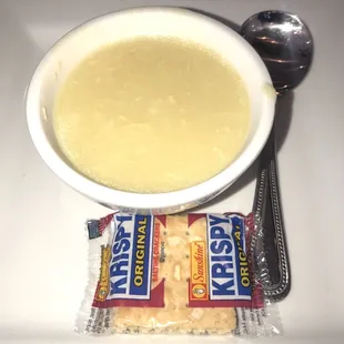 Chicken Lemon Rice Soup