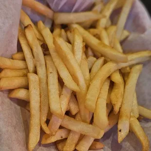 Side of fresh hot fries
