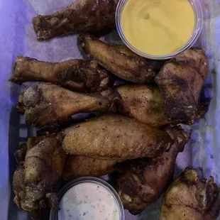 Smoked wings