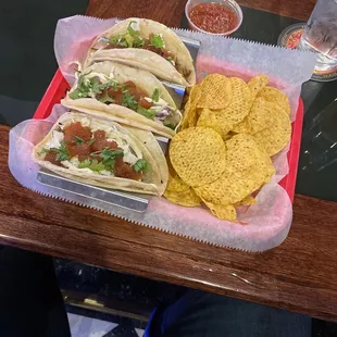 Pork tacos